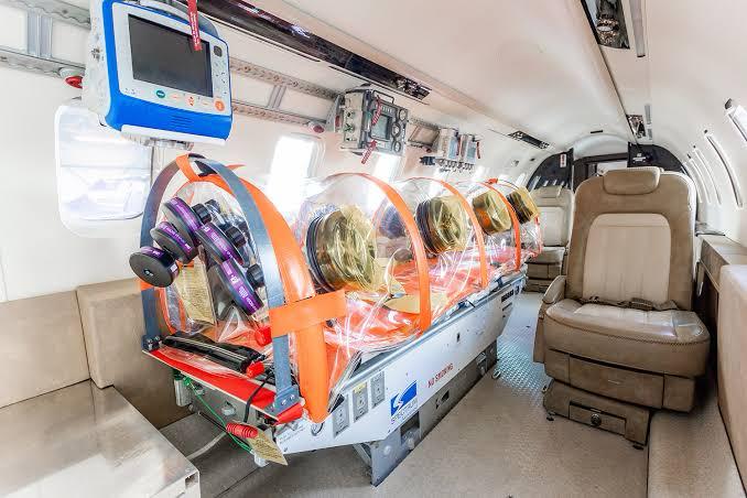 İsveç Ambulans Uçak