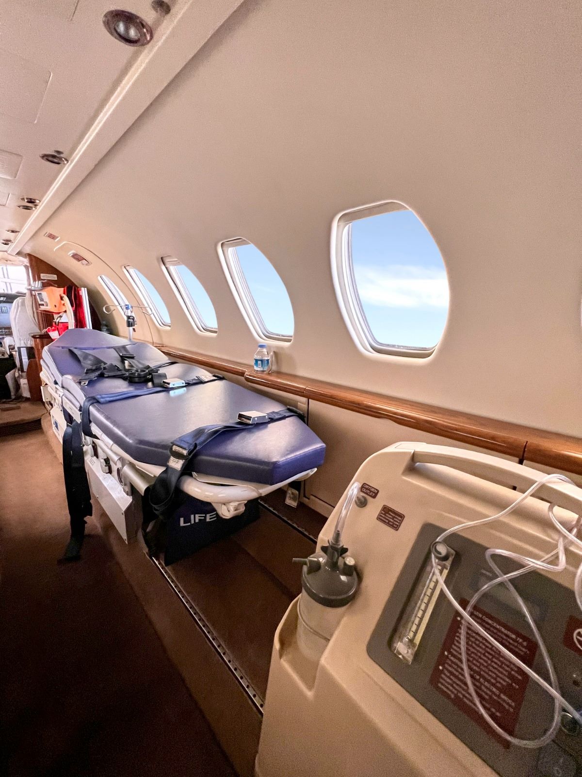 Kosten für die Charter eines Ambulanzflugzeugs